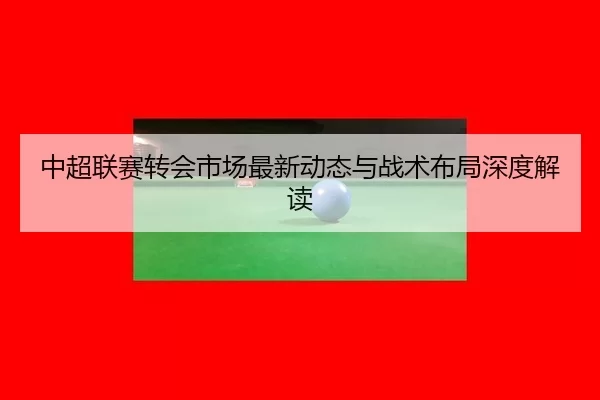 中超联赛转会市场最新动态与战术布局深度解读